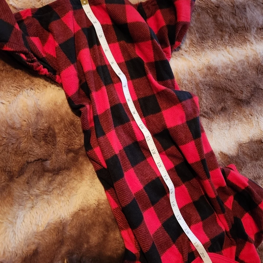 Dog Outfit Red & Black